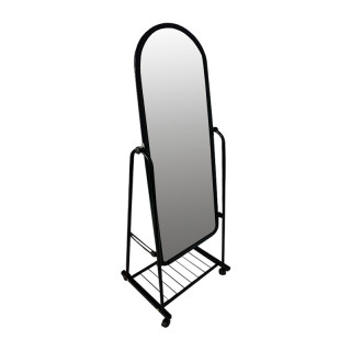 Зеркало напольное на колесиках(арт.А320) черный
